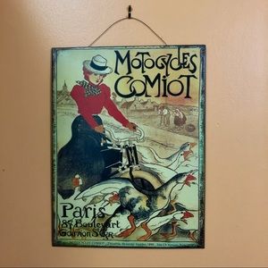 French art poster: Motocycles Comiot